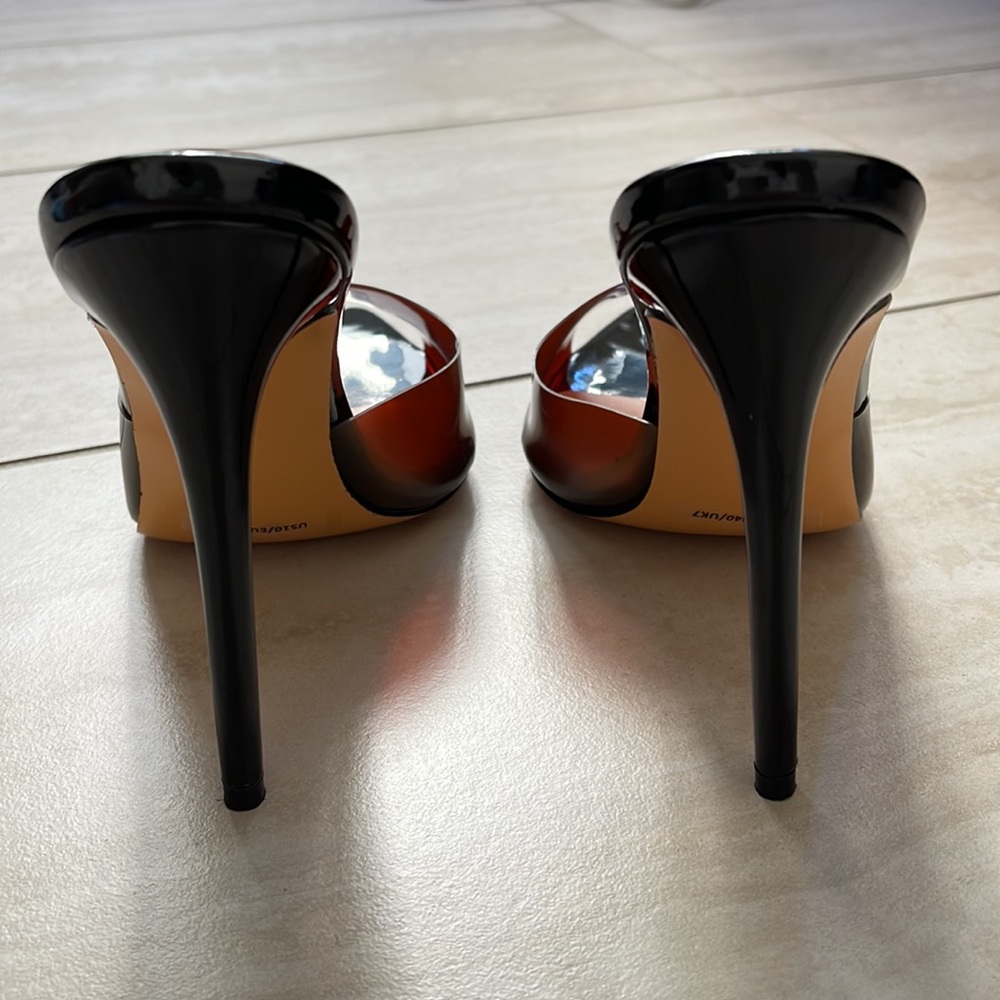 Nib Clear Pointed Heels - image 4